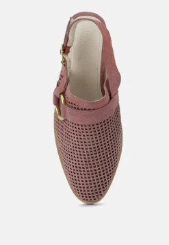 ROSALIE Blush Block Heeled Sandal -Velvettes Shoes Shop 762X110007