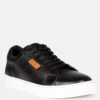 ASHFORD Black Fine Leather Handcrafted Sneakers 1 ASHFORD Black Fine Leather Handcrafted Sneakers -Velvettes Shoes Shop ASHFORDBlackFineLeatherHandcraftedSneakers RCSH2948 Black 2