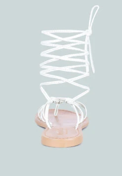 BAXEA Handcrafted White Tie Up String Flats -Velvettes Shoes Shop BAXEAHandcraftedWhiteTieUpStringFlats RCSH2952 White 5 6a52be8b 3941 48a9 ab7b 653dc37bf256