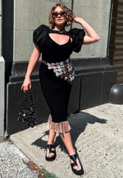 BULLOCK Slip-On Leather Sandal In Black -Velvettes Shoes Shop BULLOCK RCSH2382 BLACK