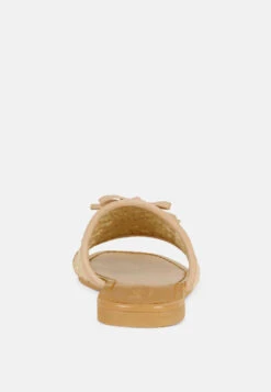 CEDAR Handwoven Natural Latte Tassel Flats -Velvettes Shoes Shop CEDARHandwovenNaturalLatteTasselFlats RCSH2950 Latte 6