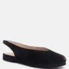 GRETCHEN Black Slingback Flat Sandals -Velvettes Shoes Shop GRETCHENBlackSlingbackFlatSandals RCSH2032 Black 3 5b633a27 7eff 4148 b73f 451e89c9dbf5