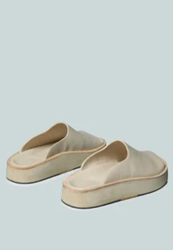 JOLIE Nude Platform Slip-On -Velvettes Shoes Shop JOLIENudePlatformSlip On RCSH2373 Nude 3