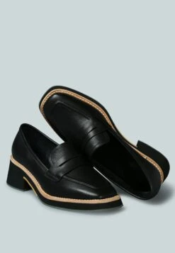 MOORE Lead Lady Loafers In Black -Velvettes Shoes Shop MOORELeadladyLoafersinBlack RCSH2376 Black 3
