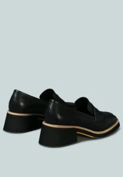 MOORE Lead Lady Loafers In Black -Velvettes Shoes Shop MOORELeadladyLoafersinBlack RCSH2376 Black 4