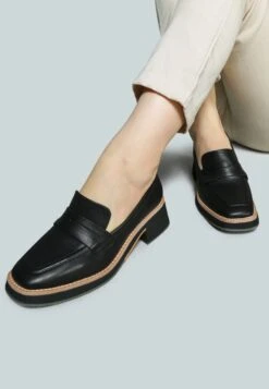 MOORE Lead Lady Loafers In Black -Velvettes Shoes Shop MOORELeadladyLoafersinBlack RCSH2376 Black 6