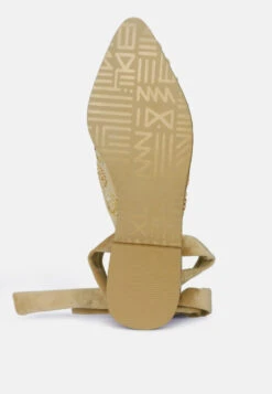 Mande Embroidered Velvet Mules In Beige -Velvettes Shoes Shop MandeEmbroideredEmbroideredVelvetMules RCSH2863 BEIGE 7