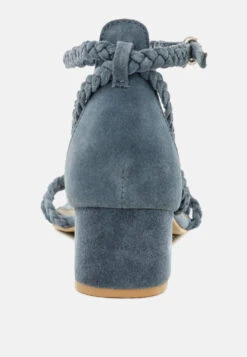 NICOLA Denim Block Heel Sandal -Velvettes Shoes Shop NICOLADenimBlockHeelSandal RCSH1864 Denim 7