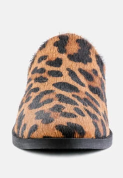 PALMA Leopard Print Stacked Heel Mules 10 PALMA Leopard Print Stacked Heel Mules -Velvettes Shoes Shop PALMALeopardPrintStackedHeelMules RCSH1867 Leopard 4