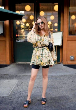 YORUBA Braided Black Leather Buckled Slide Clogs -Velvettes Shoes Shop RUBA RCSH2862 BLACK