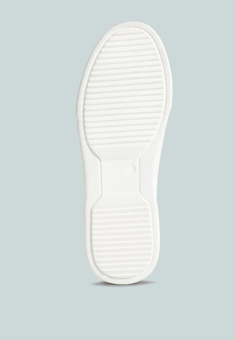 SCHICK Lace Up Leather Sneakers In Black 9 SCHICK Lace Up Leather Sneakers In Black - Image 7