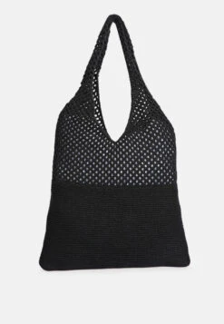 SOMERSET Knitted Woollen Tote Bag -Velvettes Shoes Shop SomersetKnittedWoollenToteBag BG5378 Black 1