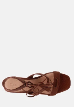 ZENA Brown Croc Texture Leather Sandal -Velvettes Shoes Shop ZENABrownCrocTextureLeatherSandal RCSH2102 Brown 1 459cf01b 50a4 46db a965 ac8afc107f66