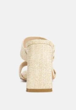 Alodia Slim Block Heel Sandals In Natural -Velvettes Shoes Shop alodiaSlimblockheelsandals RCSH4169 natural 2