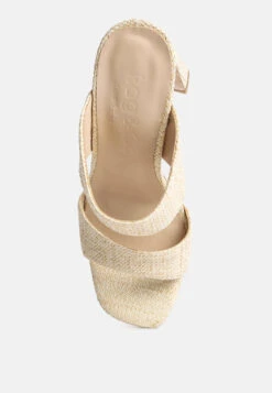 Alodia Slim Block Heel Sandals In Natural -Velvettes Shoes Shop alodiaSlimblockheelsandals RCSH4169 natural 3