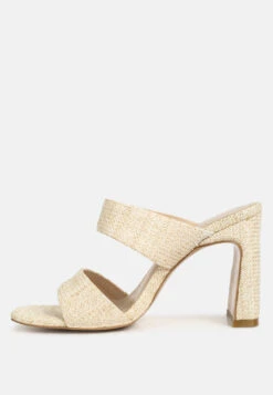 Alodia Slim Block Heel Sandals In Natural -Velvettes Shoes Shop alodiaSlimblockheelsandals RCSH4169 natural 7