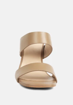 Alodia Slim Block Heel Sandals In Taupe -Velvettes Shoes Shop alodiaSlimblockheelsandals RCSH4169 taupe 6