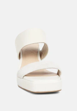 Eddlia Slip On Platform Sandals In Off White 11 Eddlia Slip On Platform Sandals In Off White -Velvettes Shoes Shop eddliasliponplatformsandals RCSH4244 offwhite 4