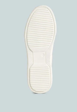 ENDLER Color Block Leather Sneakers In White -Velvettes Shoes Shop endlercolorblockleathersneakers RCSH4205 off white 10