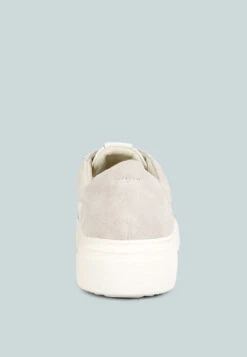 ENDLER Color Block Leather Sneakers In White -Velvettes Shoes Shop endlercolorblockleathersneakers RCSH4205 off white 8