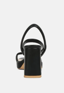 JOSLYN Slingback Block Heel Sandals In Black -Velvettes Shoes Shop joslynSlingbackBlockHeelSandals RCSH4245 black 2