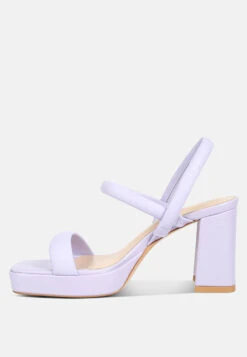 JOSLYN Slingback Block Heel Sandals In Lilac -Velvettes Shoes Shop joslynSlingbackBlockHeelSandals RCSH4245 lilac 2