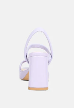 JOSLYN Slingback Block Heel Sandals In Lilac -Velvettes Shoes Shop joslynSlingbackBlockHeelSandals RCSH4245 lilac 4