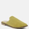 LIA Mustard Handcrafted Suede Mules -Velvettes Shoes Shop liahandcraftedcanvasmules RCSH1872 mustard 3