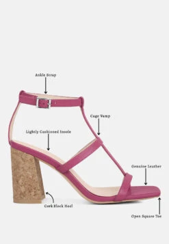 MIRABELLA Open Square Toe Block Heel Sandals In Fuchsia 17 MIRABELLA Open Square Toe Block Heel Sandals In Fuchsia -Velvettes Shoes Shop mirabellaopensquaretoeblockheelsandals RCSH4190 fuchsia 1