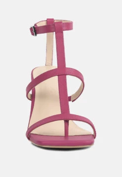 MIRABELLA Open Square Toe Block Heel Sandals In Fuchsia 12 MIRABELLA Open Square Toe Block Heel Sandals In Fuchsia -Velvettes Shoes Shop mirabellaopensquaretoeblockheelsandals RCSH4190 fuchsia 5