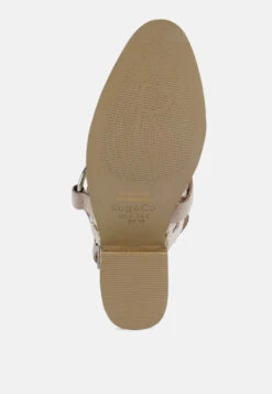 ROSALIE Off White Block Heeled Sandal -Velvettes Shoes Shop rosalieblockheeledsandal RCSH2112 off white 8