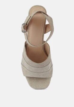 SIGRID Fine Suede Block Heeled Sandal In Nude -Velvettes Shoes Shop sigridfinesuedeblockheeledsandal RCSH2718 nude 7